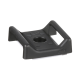 Sujetador Para Cable, con Adhesivo, 28.5 x 28.5 mm (1.12 in x 1.12 in), Color Negro, Paquete de 100pz