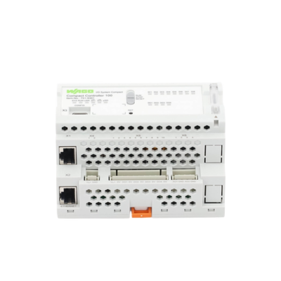 Controlador compacto 100; 8DI 4DO 2AI 2NI1K/PT1K 1RS485; 2 x ETHERNET; SD