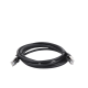 Cable de parcheo FTP Cat6 - 2.0 m - negro