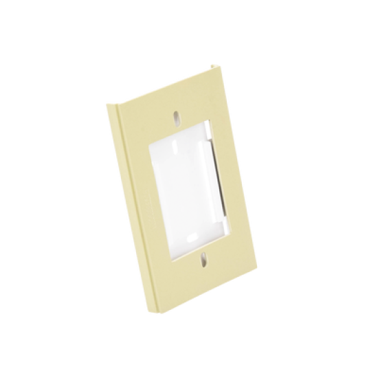 Soporte y tapa universal color Marfil de PVC auto extinguible, para canaleta TEK-100-M (5595-19001)