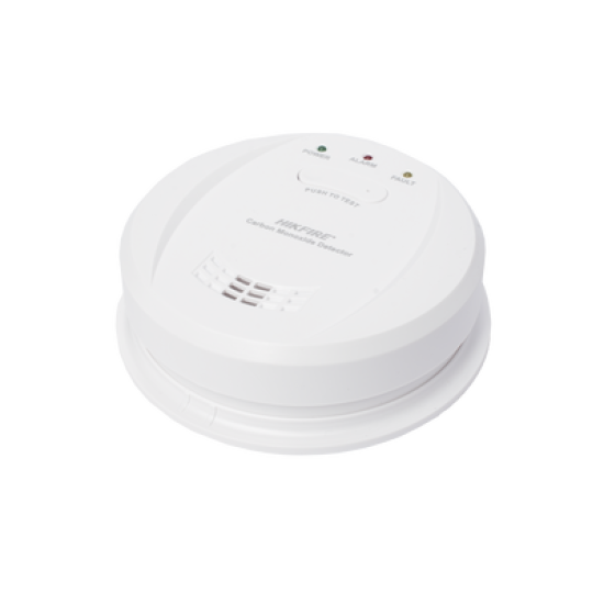 (HikFire) Detector de Monóxido de Carbono / Sensor Electroquímico Avanzado / Alarma Visual y Audible