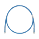 Cable de Parcheo TX6, UTP Cat6, 24 AWG, CM, Color Azul, 10 Metros