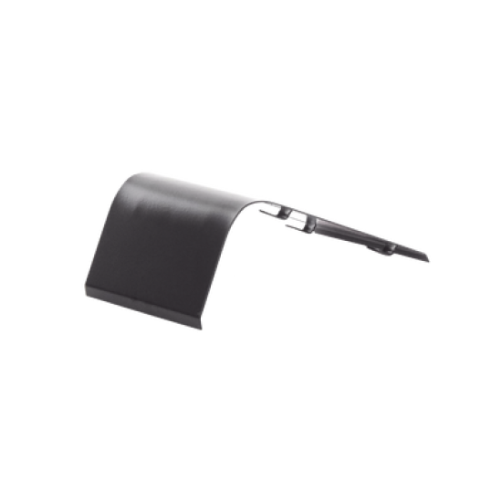  Bajada para cable de 100 mm de ancho, con baño de pintura epóxica en color NEGRO