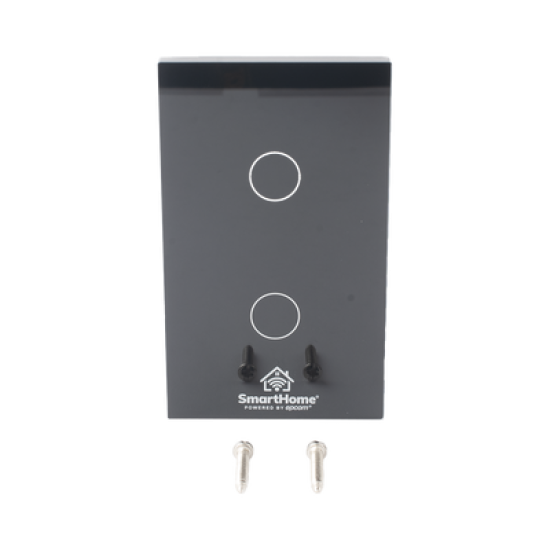 (Wifi) Apagador switch inalámbrico WIFI, control de 2 regresos de carga, 110V