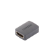 Adaptador HDMI 2.0 Hembra a Hembra / 4k@60Hz / Compatible con ARC, HEC, HDCP, 3D / Dolby True HD 7.1 / 32 Canales de Audio / 48 bit Deep Color / Máxima Durabilidad