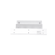 Kit de montajes Z y L para Cerradura Magnética HIKVISION / Compatible con DS-K4H258S / Uso en Puerta de Madera y Metal
