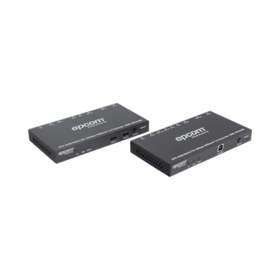 Kit Extensor HDMI | 4K2K@60HZ | HDR 4:4:4 | HDBaseT | 100M | Salida de Audio | HDCP 2.2 | IR Bidireccional | Admite la función USB KVM