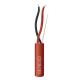 Bobina de 305 Metros / Alambre de Cobre / 2 x 16 AWG / Tipo FPLR, CL3R, C (UL) FT4 / Color Rojo / Para Aplicaciones en Sistemas de Detección de Incendio y Sistemas de Evacuación