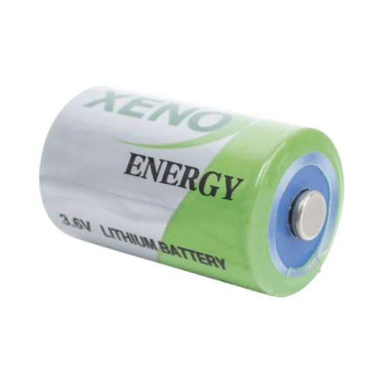 Batería de 3.6 Vcc 1.2 Ah / 14.5 mm diámetro / 33.5 mm alto / No recargable / Tamaño: 2/3AA