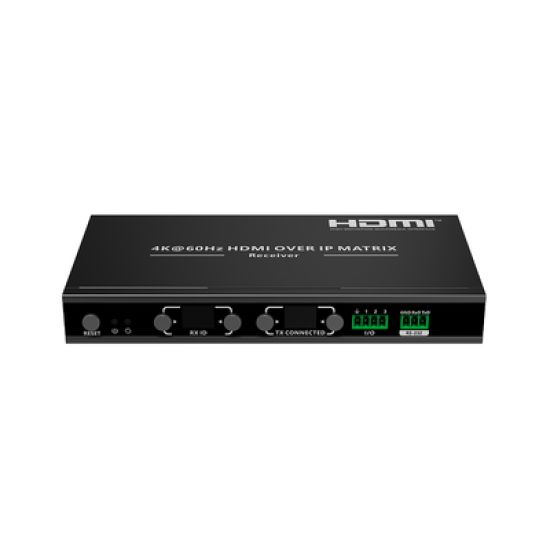  Receptor | Extensor de matriz HDMI sobre IP IG de 4K60 Hz con videowall
