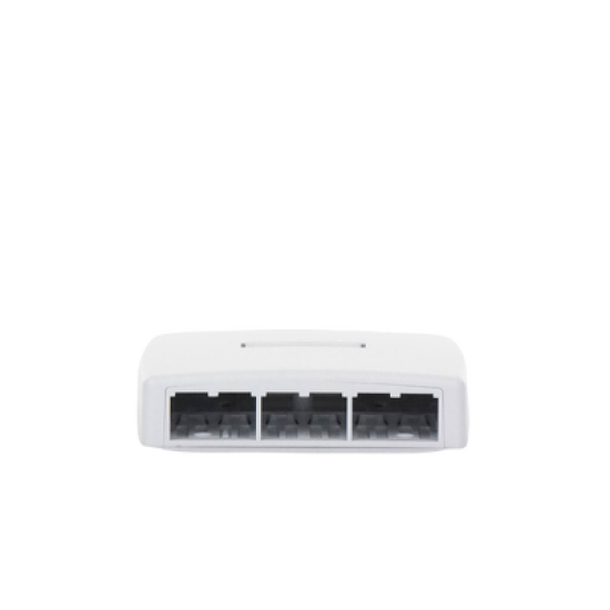 Caja de Montaje en Superficie, Para 6 Módulos Mini-Com, Color Blanco
