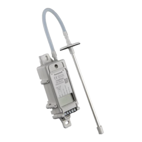 Transmisor de presion diferencial, sin display, rango 0 -10 in WC, 24 Vac.
