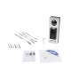 2 EN 1 / Lector Biométrico IP65 con Función de Videoportero y lector QR Incluida/ Llamada a APP de Smartphone Hik-Connect P2P (No requiere monitor) /  Soporta Tarjetas - Huellas - Códigos QR / Cámara 2 MP Compatible con DVRs y 