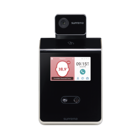 FaceStation 2 Lector Facial/ Notificación por Temperatura Alta /  Bluetooth MultiClass SE Dual RFID (125KHZ EM HID PROX 13.56MHZ Mifare DesFire / EV1 FELICA ICLASS S) Compatible con BioStar2