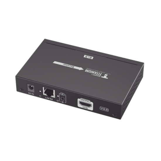 Receptor Compatible para Kit Matricial TT-683-MATRIX-4.0 / Resolución 4K@30Hz / Cat6 / Control IR / Compatible con Switch IGMP (Solo para transmisor versión 4.0).