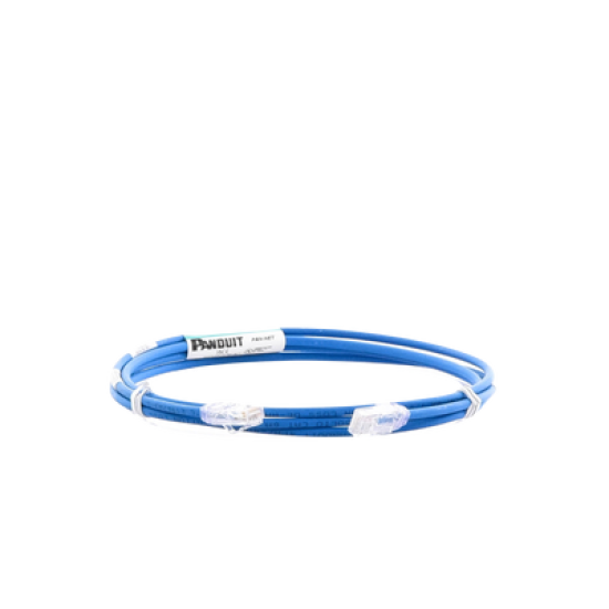 Cable de Parcheo UTP Cat6A, CM/LSZH, Diámetro Reducido (28AWG), Color Azul, 7ft