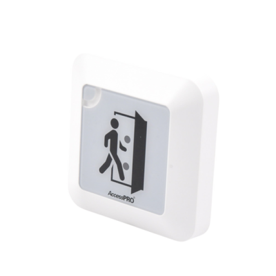 Botón de Salida sin Contacto Compatible con Control Remoto / Temporizado / Distancia Ajustable  / Diseño Moderno