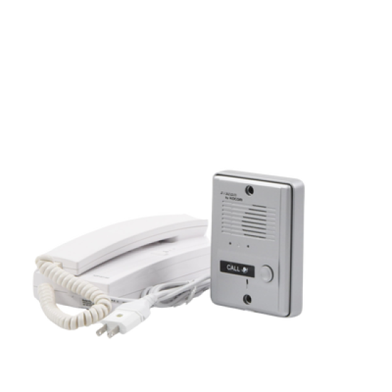 Kit de audio portero con un auricular (expandible hasta 3 auriculares)