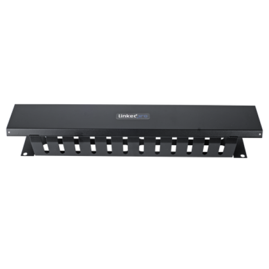 Organizador de Cables Horizontal de 2U para Rack de 19