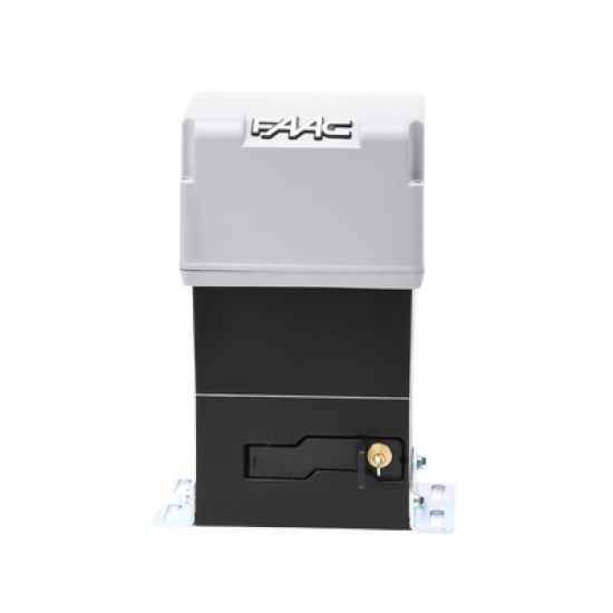 Operador FAAC 844 C de Uso Intensivo Para Puertas Corredizas de 1800 Kg y Hasta 40 Metros / Voltaje de Operación 220V 