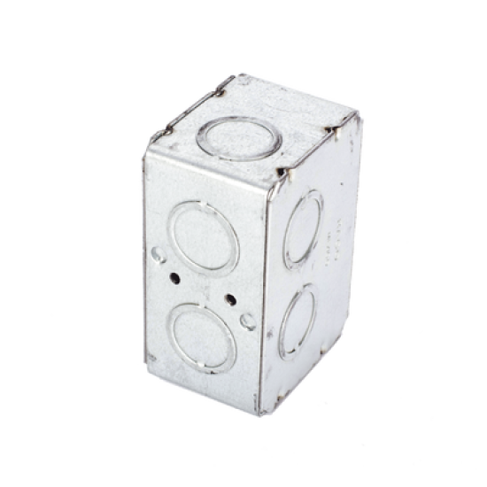 Caja (Chalupa )  Multigang de 1 Gang/ Profundidad de  2-1/2