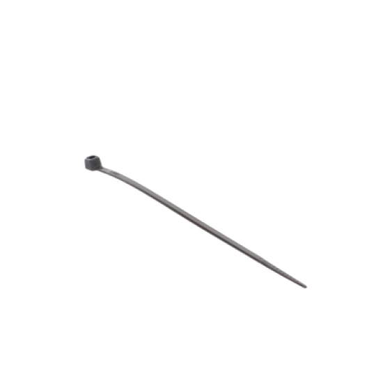 Cincho de nylon color negro, 2.5 x 100mm (100pzs) (4200-01001)