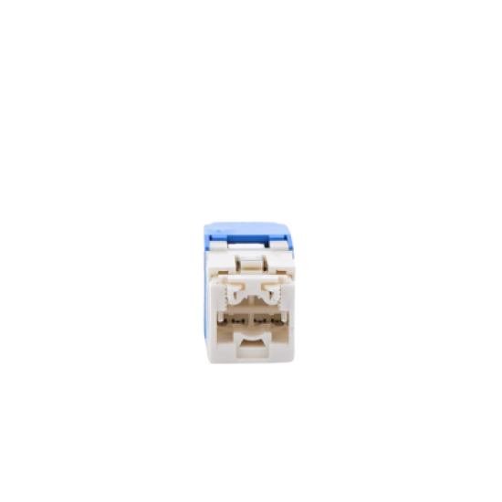 Conector Jack RJ45 Estilo TG, Mini-Com, Categoría 6, de 8 posiciones y 8 cables, Color Azul
