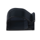 Clip de Nylon 6.6 con Adhesivo, Para Cables de Hasta 9.7 mm de Diámetro, Uso Interior/Exterior, Color Negro, Paquete de 100pz