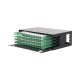 Distribuidor de Fibra Óptica con bandejas deslizables, vacío, 19in, acepta 48 adaptadores 
