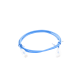 Cable de Parcheo Slim UTP Cat6A - 1 m Azul, Diámetro Reducido (28 AWG)