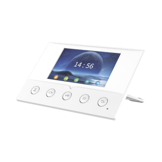 Monitor IP/SIP para interior, Wi-Fi, pantalla a color de 4.3