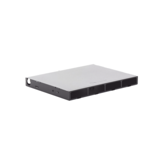 Distribuidor de Fibra Óptica de Alta Densidad LigthVerse *Core* Para Rack de 19in, Acepta 4 Placas Plug and Play, Hasta 96 Fibras, 1 UR