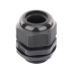 Conector Plástico Negro Tipo Glándula para Rosca NPT 1