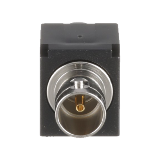 Módulo Acoplador Coaxial Tipo BNC, Mini-Com, de 75 Ohms, Color Negro