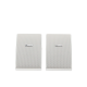 Altavoz de Montaje en Superficie de 2 vias | Woofer 5.25'' | Tweeter 1'' | Media Intemperie| 6 ohms | Par | Color Blanco