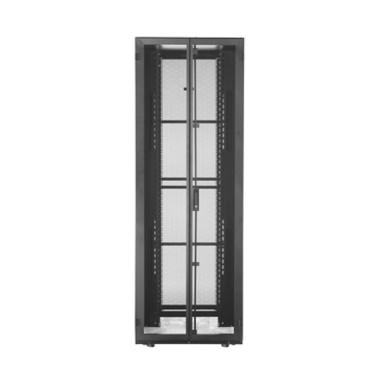 Gabinete FlexFusion™ XGL (Light) para Centros de Datos, 42 UR, 800 mm de Ancho, 1070 mm de Profundidad, Fabricado en Acero, Color Negro