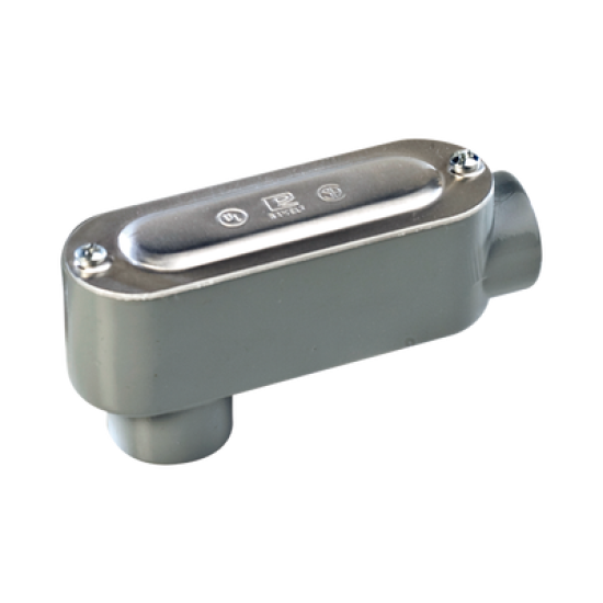 Caja Condulet tipo LB de 1/2