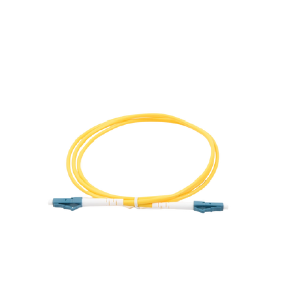 Jumper de Fibra Óptica Monomodo LC/LC Simplex de 1 metro 