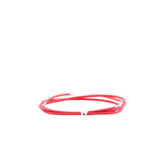 Cable de Parcheo UTP Cat6A, CM/LSZH, Diámetro Reducido (28AWG), Color Rojo, 5ft