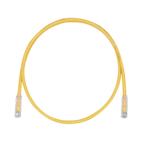 Cable de Parcheo TX6, UTP Cat6, 24 AWG, CM, Color Amarillo, 7ft