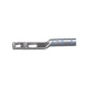 Terminal de Compresión de Barril Largo, de Dos Orificios de 1/4, para Cable 6 AWG, Espacios Entre Orificios de 0.50 a 0.63in