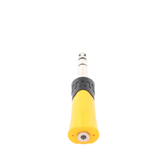 Conector Estéreo | 1/4in - Jack de 3.5 mm | Adaptador de Carcasa de Plastico