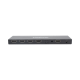 Splitter HDMI 1x4 | 1 Entrada a 4 salidas (Simultaneas) | 4K@60Hz | Extractor de Audio | Down Scaler | HDR  4:4:4 | EDID | 18Gbps