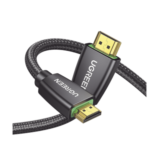 Cable HDMI 2.0  de Nylon Trenzado / 10 m / 4K@60Hz / HDR / 3D / HEC (Canal Ethernet HDMI) / ARC (Canal de Retorno de Audio / Color Profundo de 48 bits / Audio de 32 canales / HDCP 2.2 /Audio DTS: X / 18 Gbps / Blindaje de 4 capas