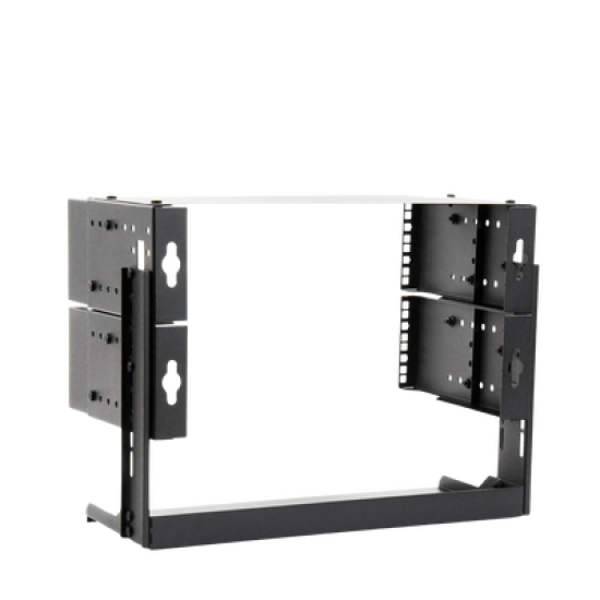 Rack Abierto de montaje en Pared, de 19in, 5 Unidades de rack, Profundidad Ajustable (8