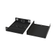 Gabinete Metálico para DVR/NVR. Tamaño Max. de DVR/NVR: 445 x 88 x 400mm (An.xAl.xProf.). Compatible con Fuente SLIM.