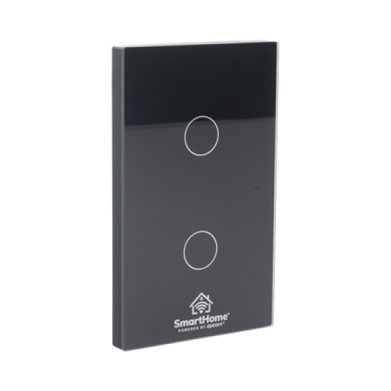 (Wifi) Apagador switch inalámbrico WIFI, control de 2 regresos de carga, 110V