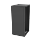 Gabinete para Montaje en Pared, Puerta de Cristal Templado, Cuerpo Fijo con Rack 19