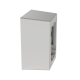 Caja de Pared Superficial de 1 Pieza, Uso Universal con Placas de Pared, Con Cinta Adhesiva, Color Blanco