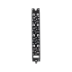 Panel Administrador de Cables Vertical para Gabinete FlexFusion™ de 42RU, Acepta Anillos en D, Anillos S1DR, S2DR y L; S1LR, S2LR, Color Negro